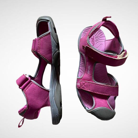 Teva Putian Adjustable Strap Sandal Shoes Kids Sz C2 - Picture 3 of 7